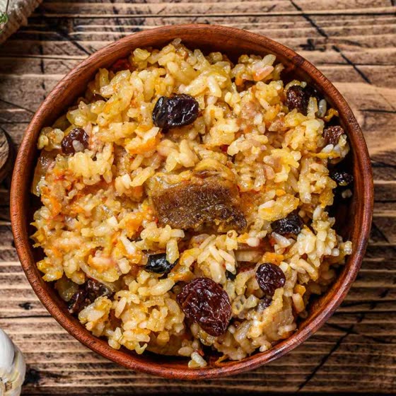 Lamb Plov Plate