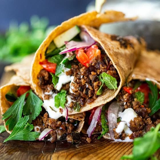 Cumin Lamb Wrap